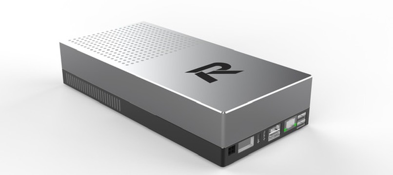 Maxlegal.AI R30 Edge Appliance — rear view